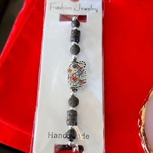 Braided String Elephant Bracelet